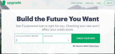Upgrade Homepage