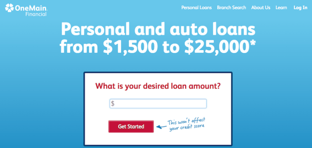 One Main Financial Personal Loans Review