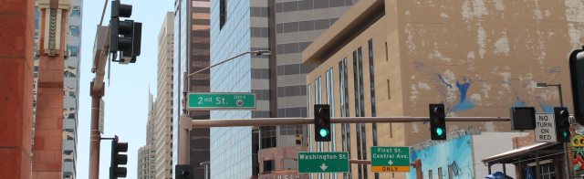 A street view of Phoenix, Arizona