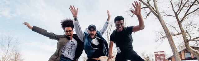 Students celebrating