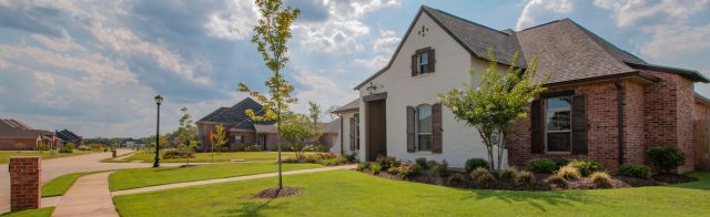 View of a home from the front yard