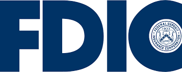 Blue FDIC logo